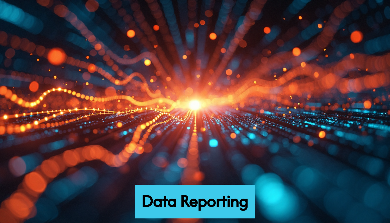 Abstract representation of data analysis.