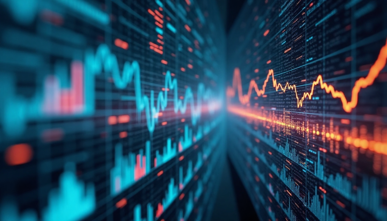 Abstract data analysis visualization