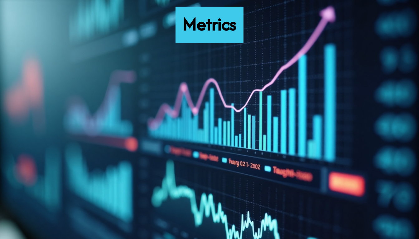 Screen showing positive email marketing metrics.